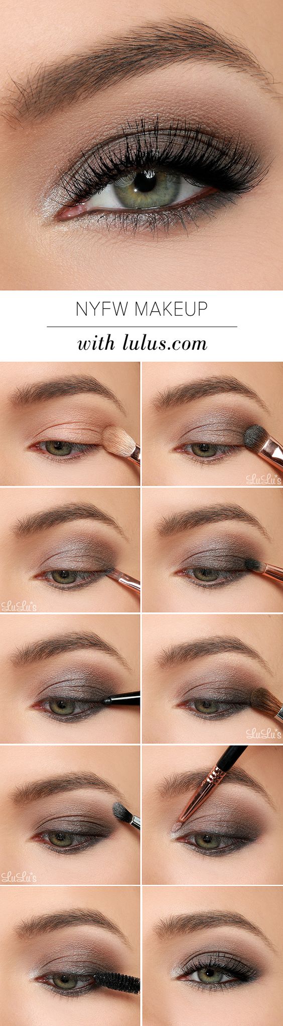10 Quick Easy Step By Step Smokey Eye Makeup Tutorials 2018