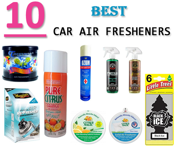 Top 10 Best Car Air Fresheners 2024 - Car Air Fresheners Reviews