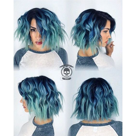 20 Blue Ombre Hairstyle You'll Want to Copy Now! 20 Blue Ombre Hairstyle You'll Want to Copy Now!