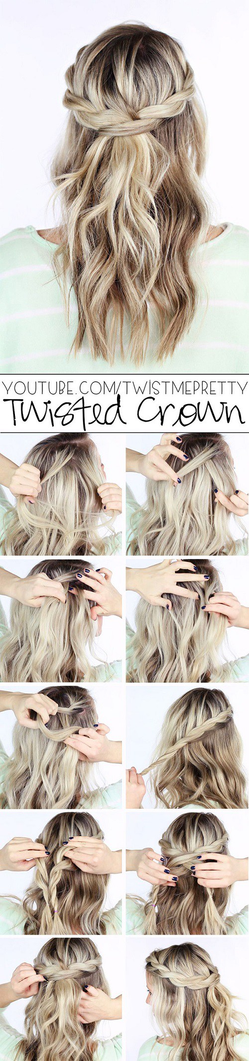 Hair Tutorials for Long Hair and Medium Length Hair