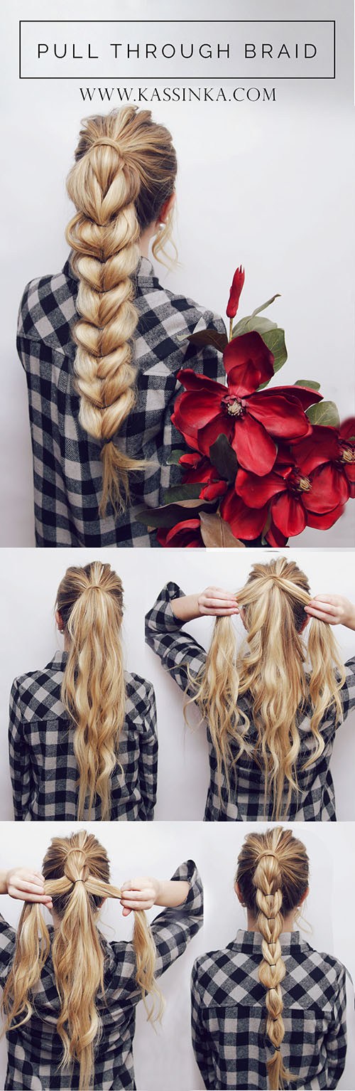 Hair Tutorials for Long Hair and Medium Length Hair