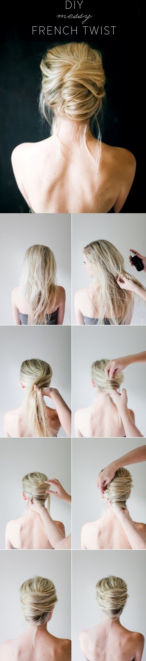 Hair Tutorials for Long Hair and Medium Length Hair