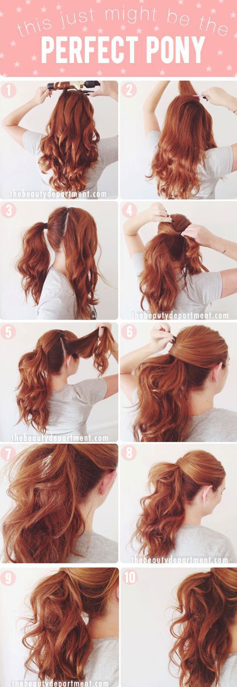 Hair Tutorials for Long Hair and Medium Length Hair