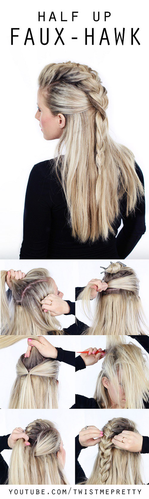 Hair Tutorials for Long Hair and Medium Length Hair