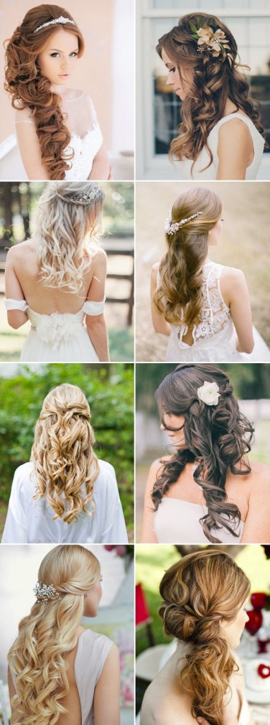 simple-half-down-half-up-wedding-hairstyles 