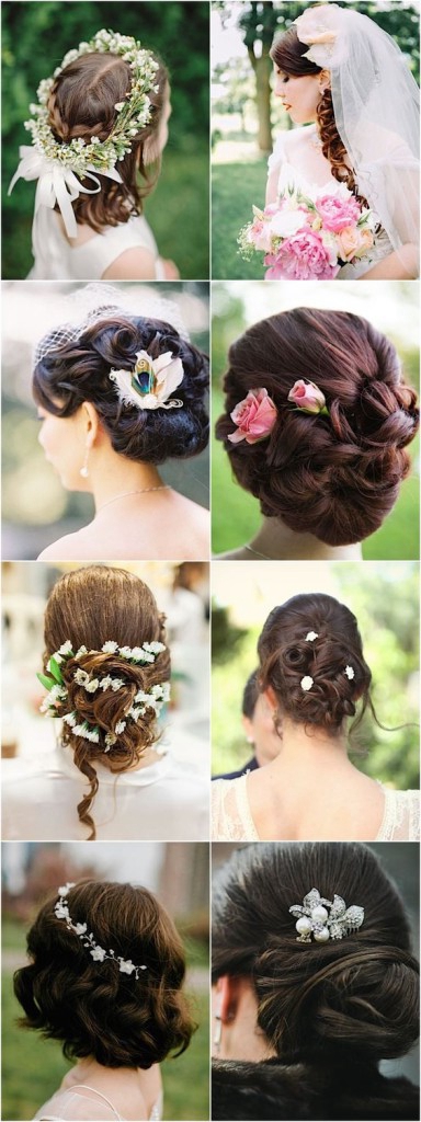 updo-wedding-hairstyles-with-flowers 