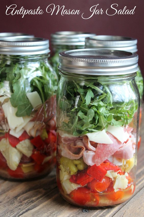 Diet Programs to Lose Weight Without Feeling Hungry - D.I.Y. Lunch Jars!
