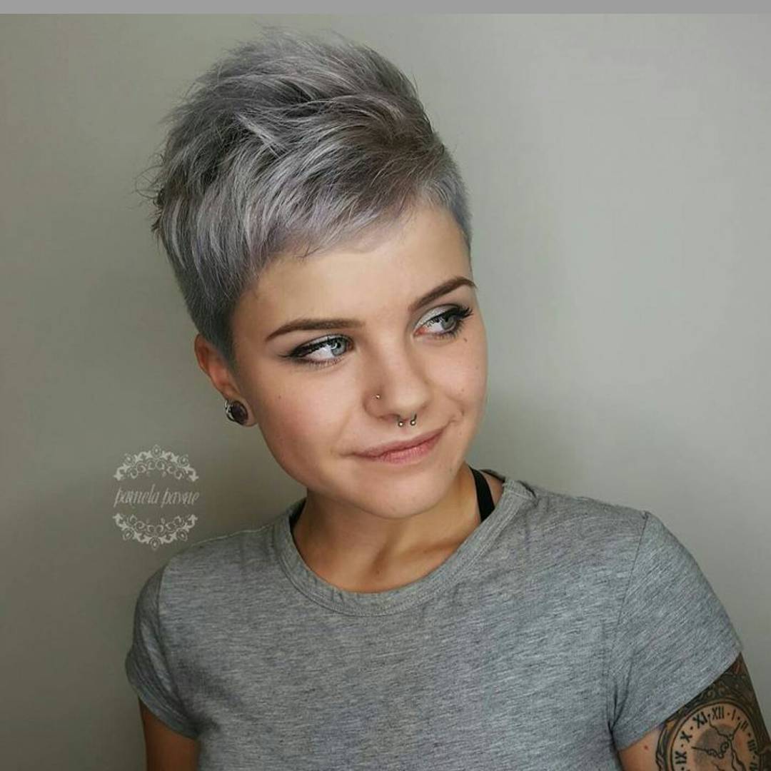 short pixie haircut 2017