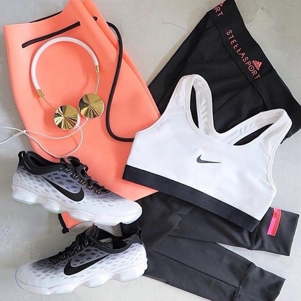 30 Cool Stylish Summer Workout Outfits for Women - Gym Outfit Ideas