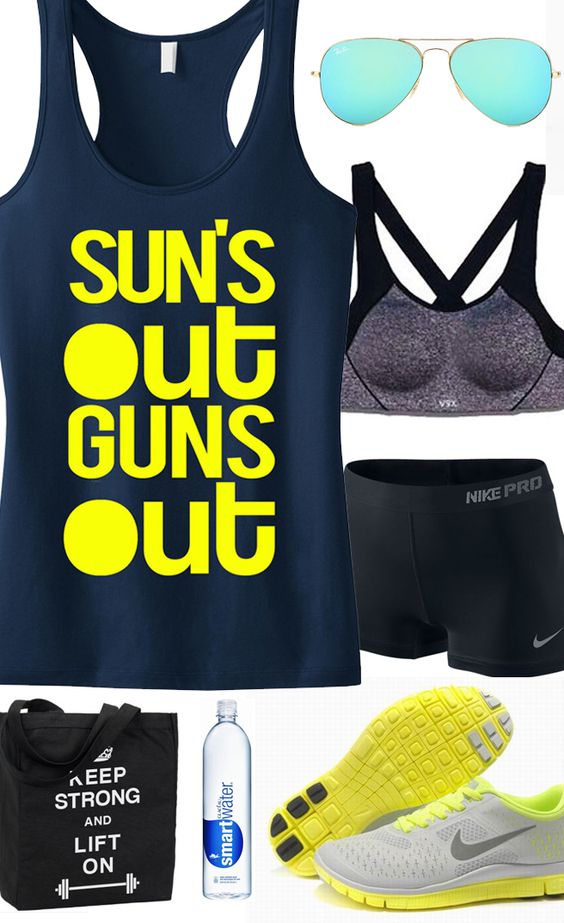 Cool Stylish Summer Workout Outfits for Women - Gym Outfit Ideas