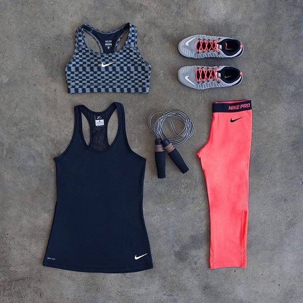 Cool Stylish Summer Workout Outfits for Women - Gym Outfit Ideas
