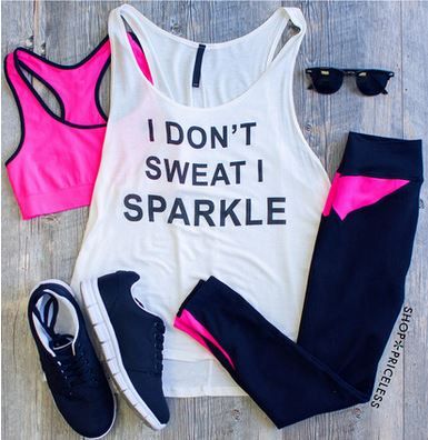 Cool Stylish Summer Workout Outfits for Women - Gym Outfit Ideas