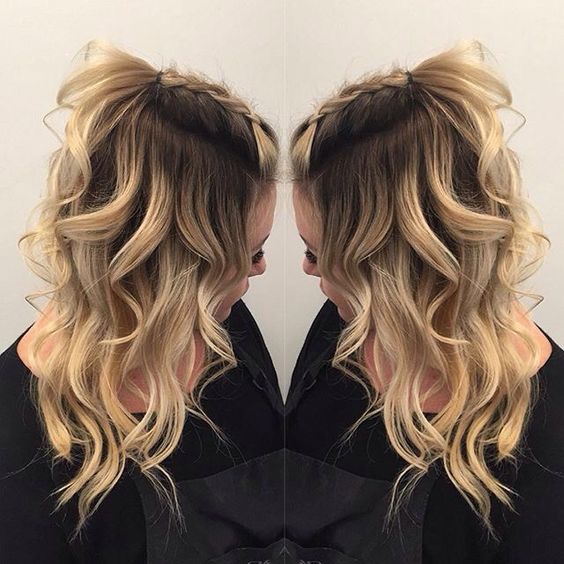 long hairstyle with braid long hairstyle with braid