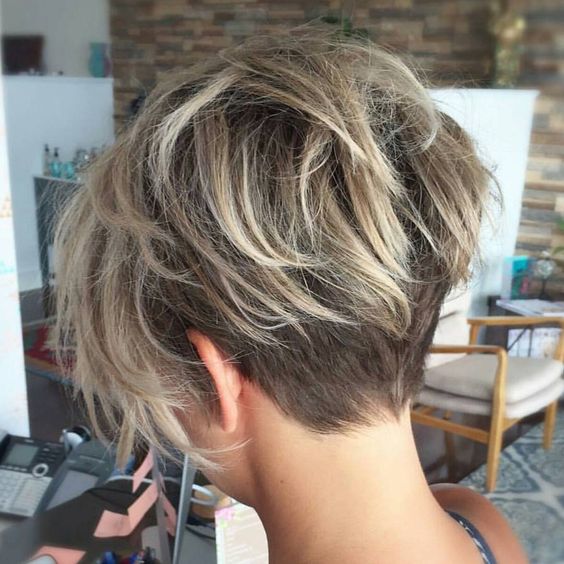 Short Pixie Haircut