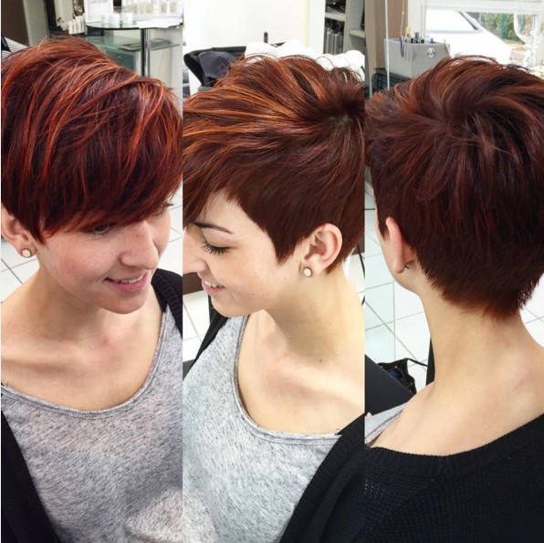 Short Pixie Haircut