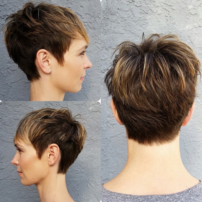 Short Pixie Haircut