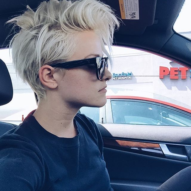 Short Pixie Haircut