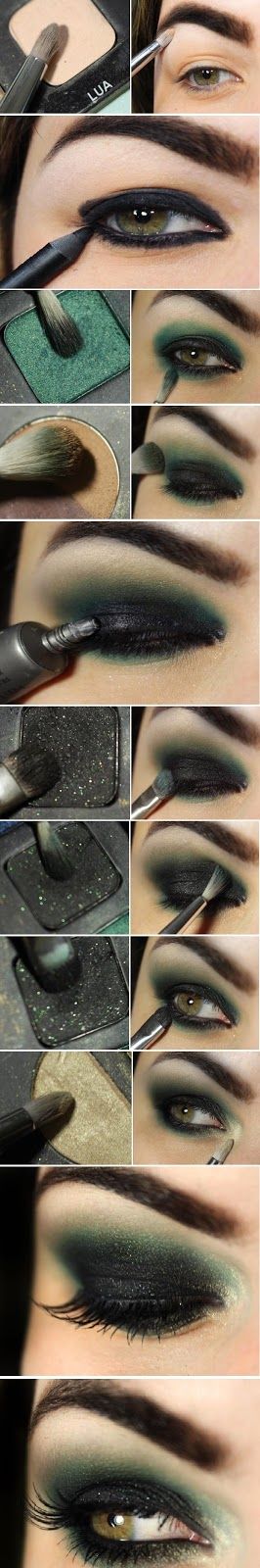 simple step by step smokey eye tutorial for beginners