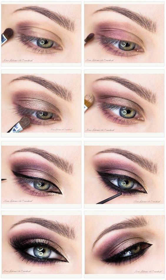 simple step by step smokey eye tutorial for beginners