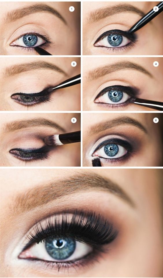 Step By Step Makeup Tutorials For Blue Eyes