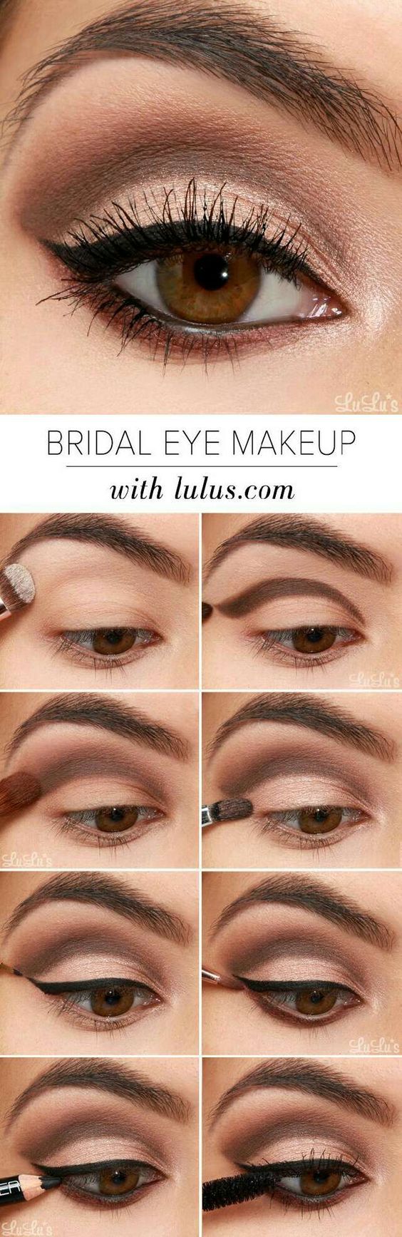 Theseus Juice Bluebell 10 Easy Step By Step Makeup Tutorials For Brown Eyes