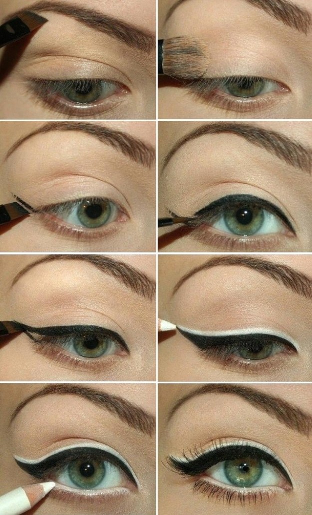 Step By Step Makeup Tutorials For Green Eyes