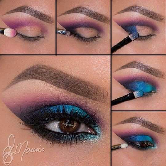 Easy Step By Step Eyeshadow Tutorials for Beginners