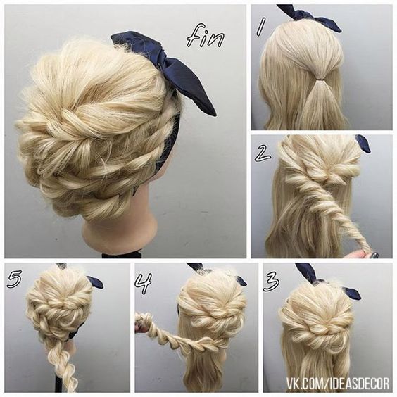 Easy Step by Step Hairstyles for Long Medium Short Hair 19  K4 Fashion