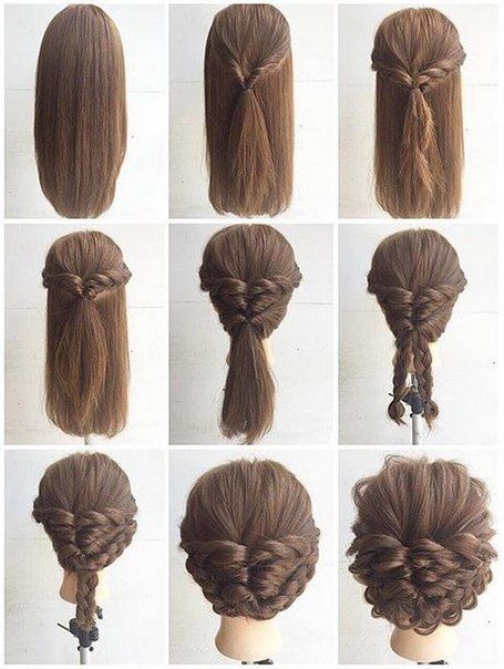 Easy Step by Step Hair Tutorials for Long, Medium and Short Hair