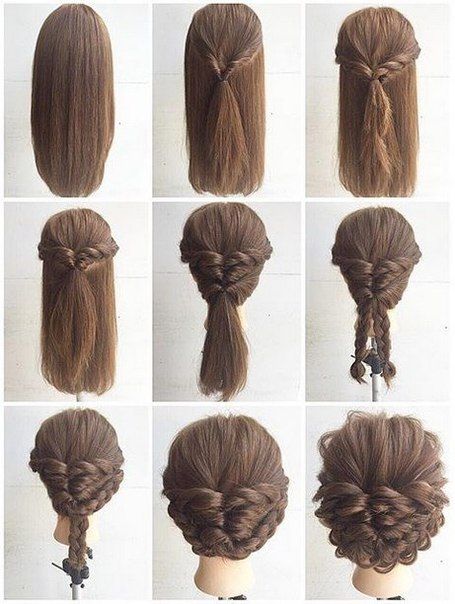 Easy Step by Step Hair Tutorials for Long, Medium and Short Hair