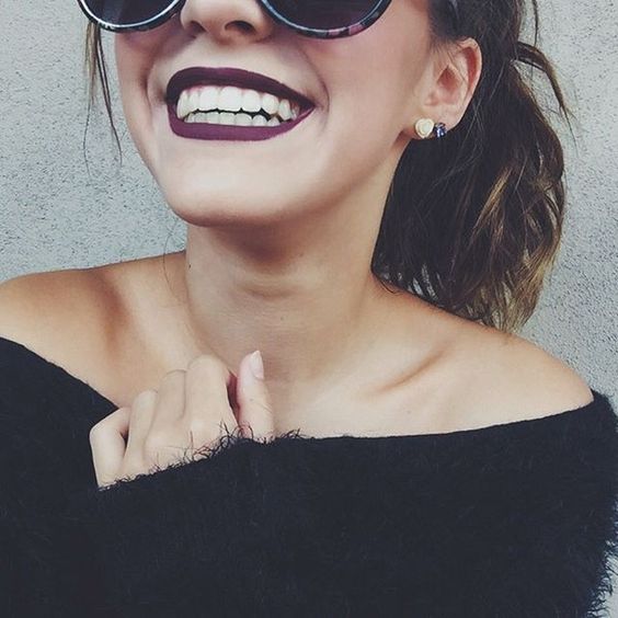 How to Rock Dark Lipstick
