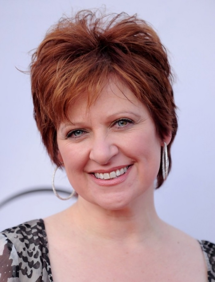 short hairstyles for thick hair women over 50
