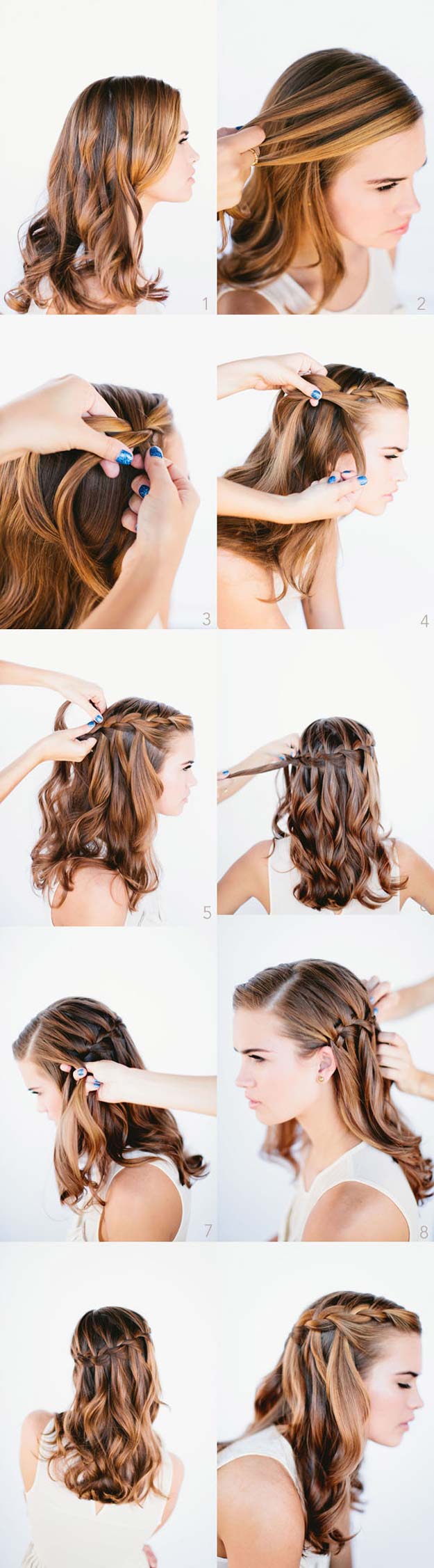 Simple Easy Step by Step Braid Tutorials