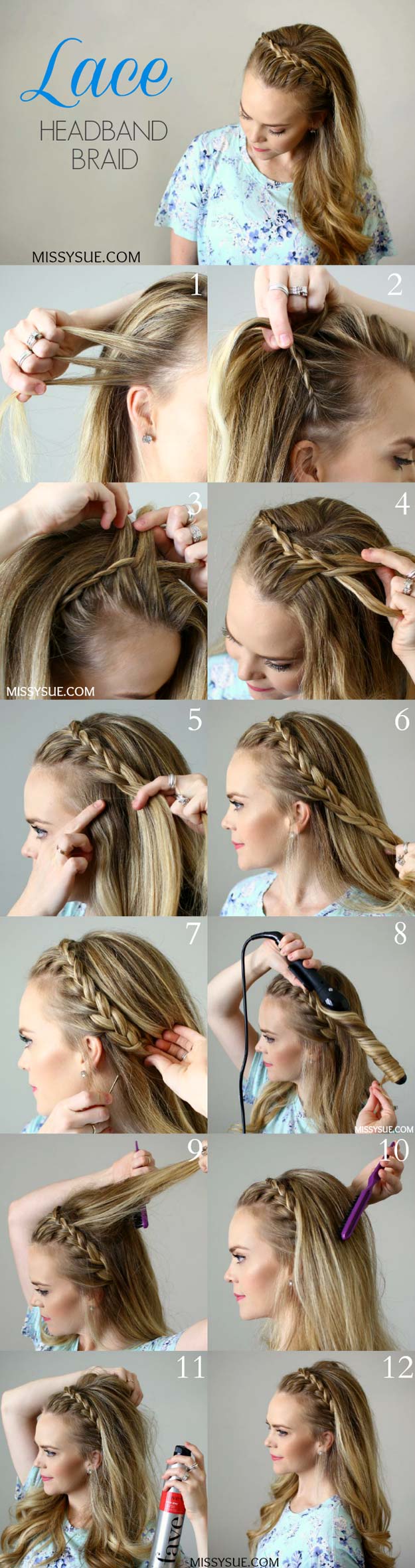 Simple Easy Step by Step Braid Tutorials