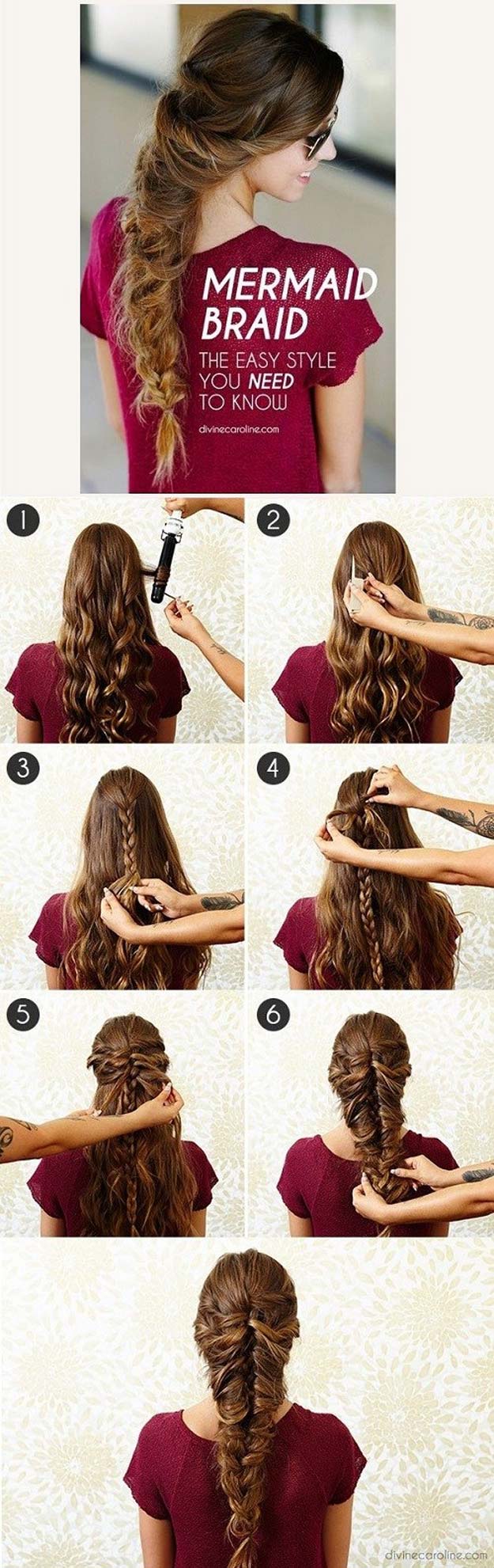 Simple Easy Step by Step Braid Tutorials