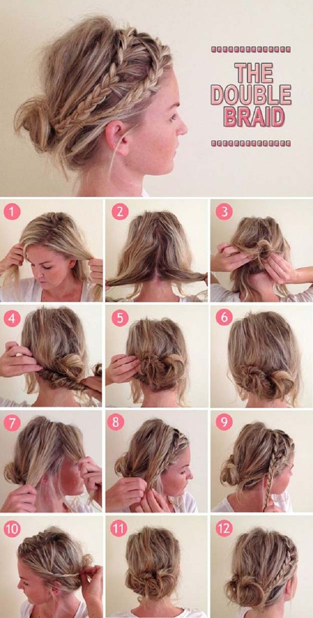 Simple Easy Step by Step Braid Tutorials