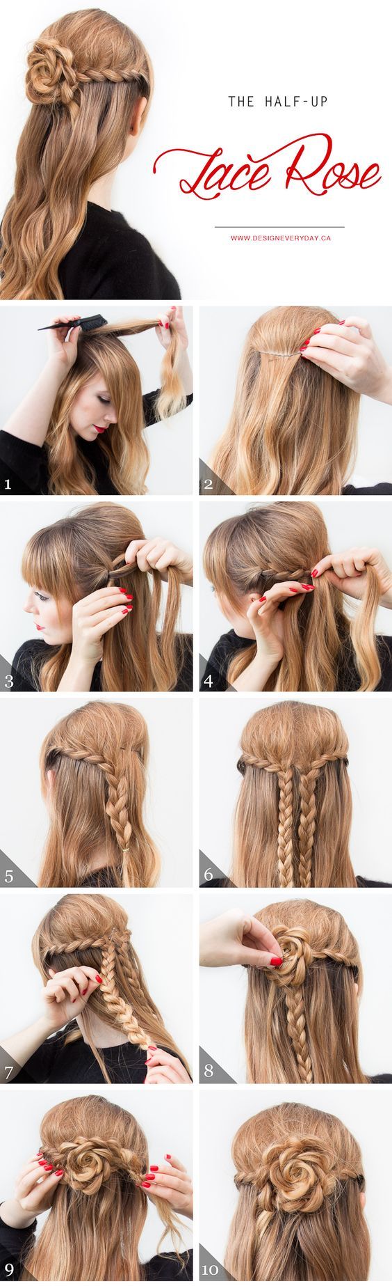 Step By Step Hairstyles Instructions