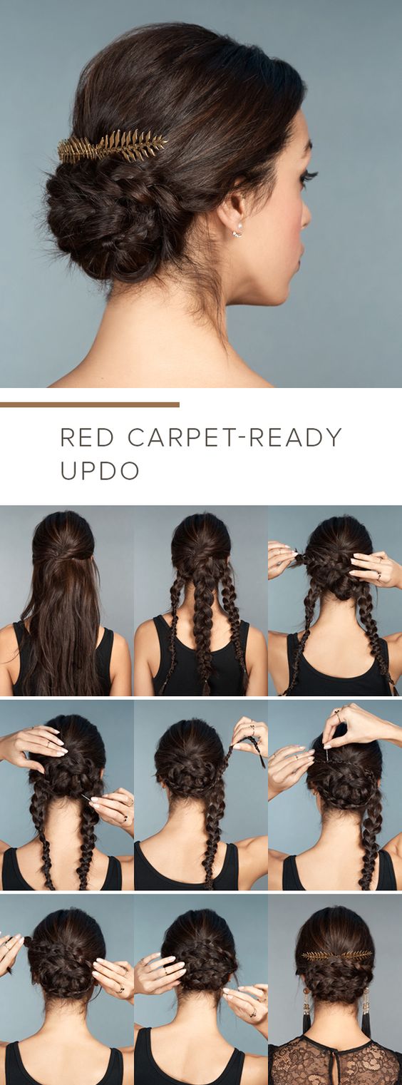 Step by Step Updo Tutorials