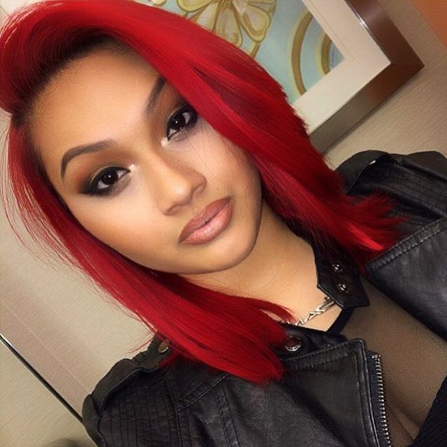 Tsavaris Domyhair  cherry red     hair hairstyle instahair  hairstyles haircolor haircolour hairdye hairdo haircut shorthair  style red redhair wellahaircolor wellalove wellaeducation fashion  hair hairoftheday hairideas 