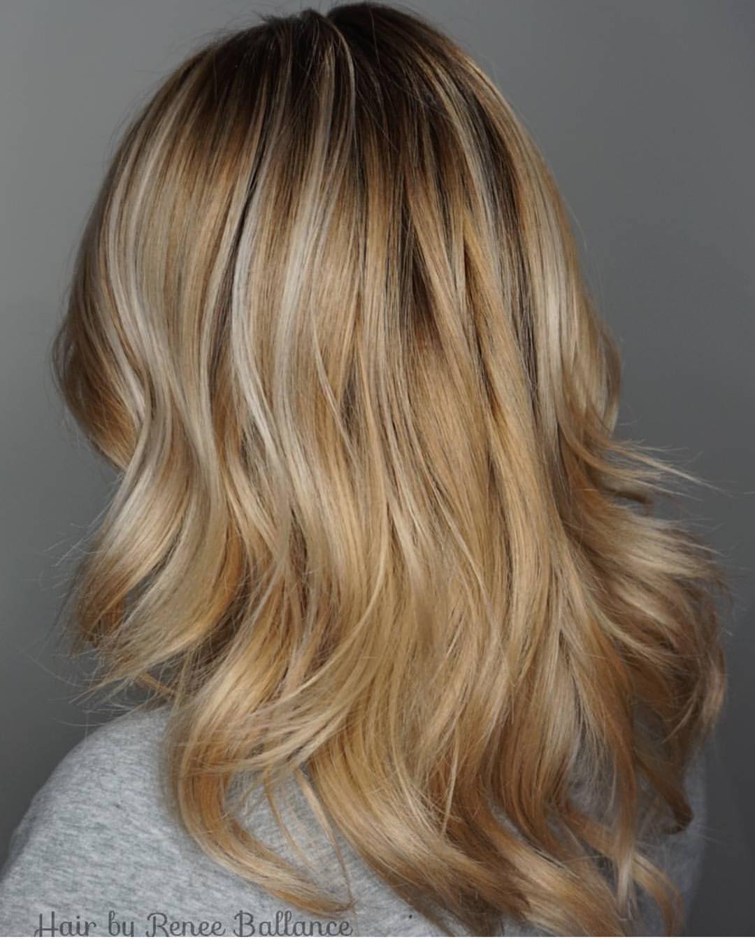 Beautiful Blonde Balayage Hair Color Ideas