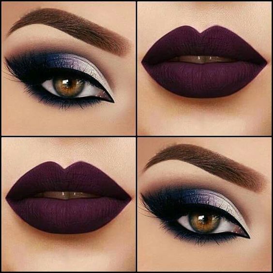 dark lipstick makeup