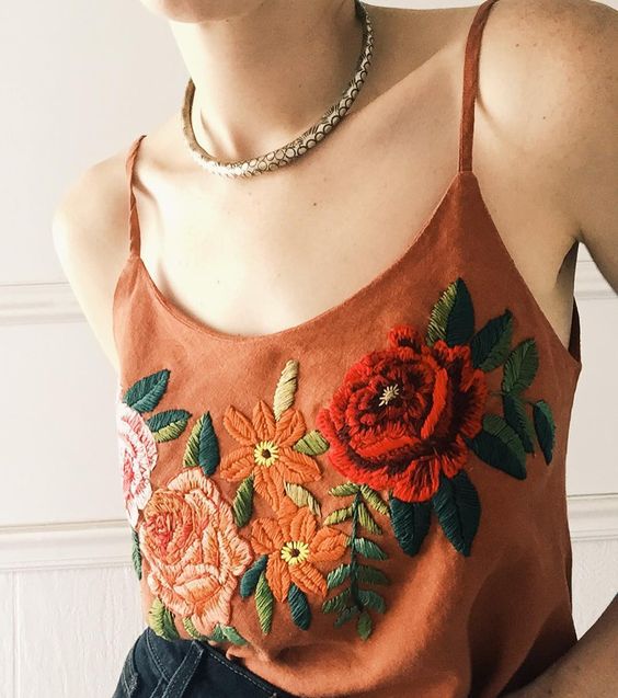 Trendy Embroidered Items of Clothing