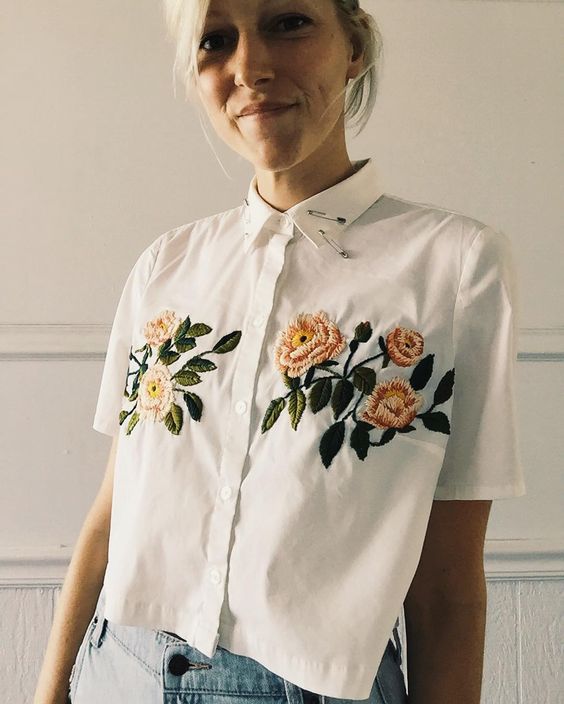 Trendy Embroidered Items of Clothing