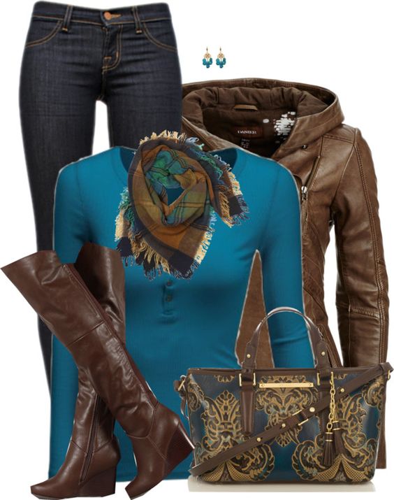 11 Cute Cozy Fall Outfits With Scarves