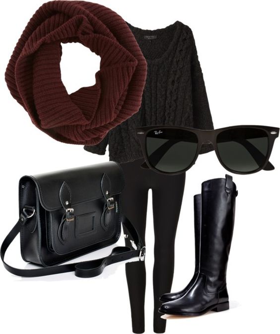 11 Cute Cozy Fall Outfits With Scarves