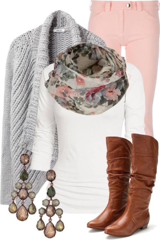 11 Cute Cozy Fall Outfits With Scarves