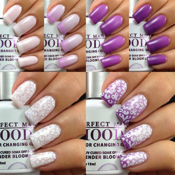 15 Color Changing Nail Inspirations - Cool Nail Art Designs 2023 - Her  Style Code