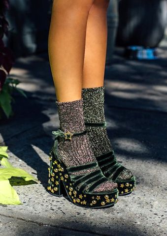 How to Wear Chunky Heels