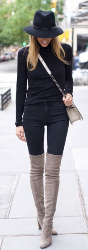 How to Wear Knee-High Boots with Jeans How to Wear Knee-High Boots with Jeans