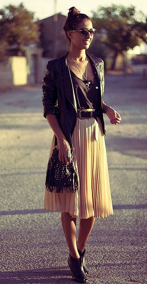 Midi Skirts outfit ideas